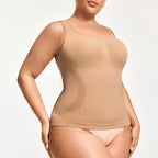 Women's Firm Control Tank Camisole - Bust Support & Tummy Waist Contour