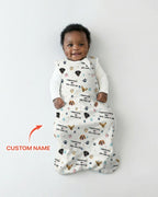 Custom Dog Photo Pattern Protected By Bamboo Sleep Bag