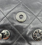 Chanel Star Attitude Flap Bag Grommet Embellished Quilted Leather Large