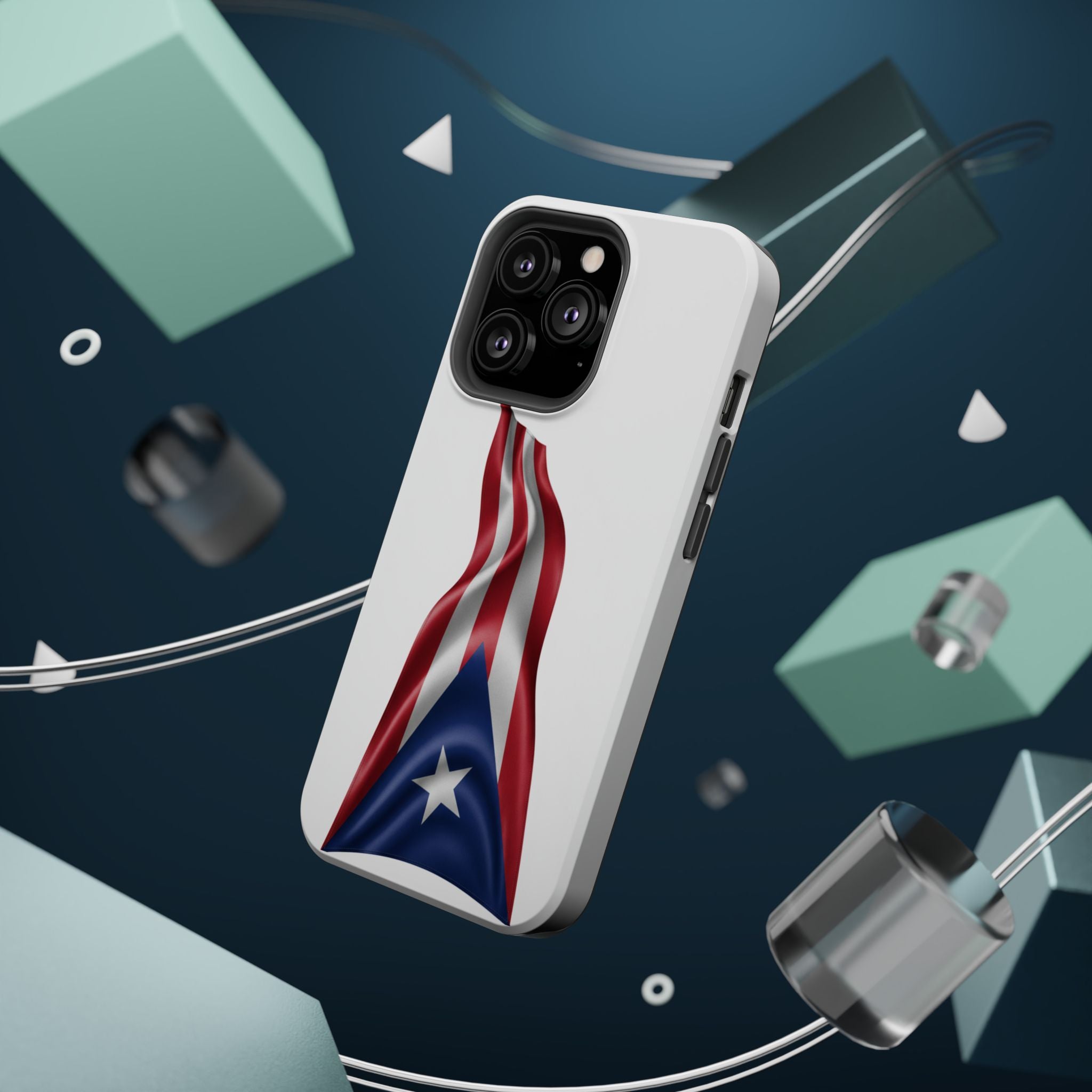 Puerto Rico Flag Magnetic Impact Resistant Phone Case