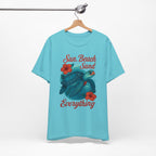 Sun Beach Sand Unisex Tee