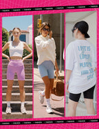 3-Pack High-Waisted Biker Yoga Shorts
