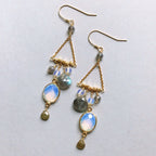 Opalite Chandie Earrings