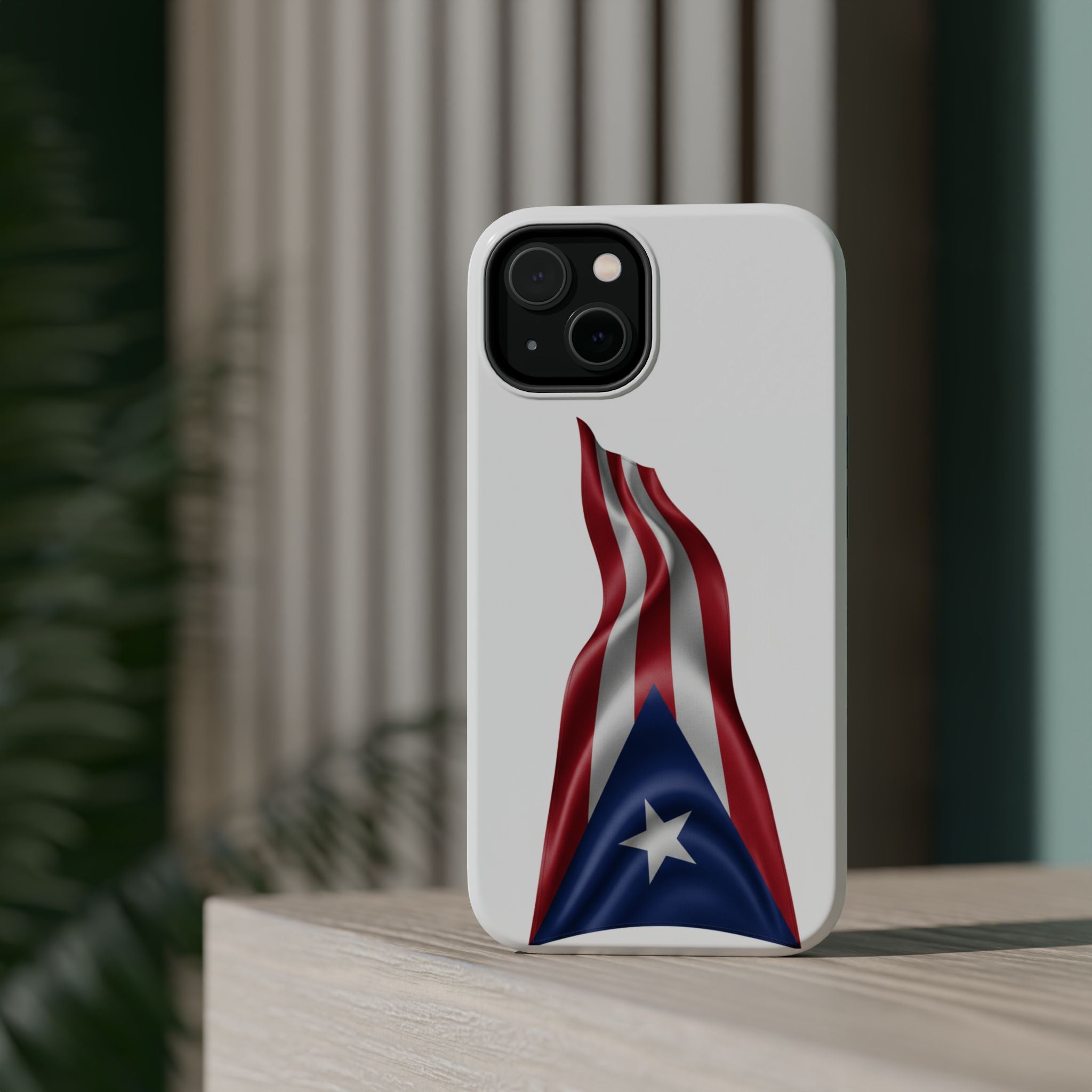 Puerto Rico Flag Magnetic Impact Resistant Phone Case