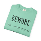 Unisex Graphic Tee - "Beware No Filter" T-shirt, Casual Wear, Gift Idea, Everyday Style, Statement Shirt