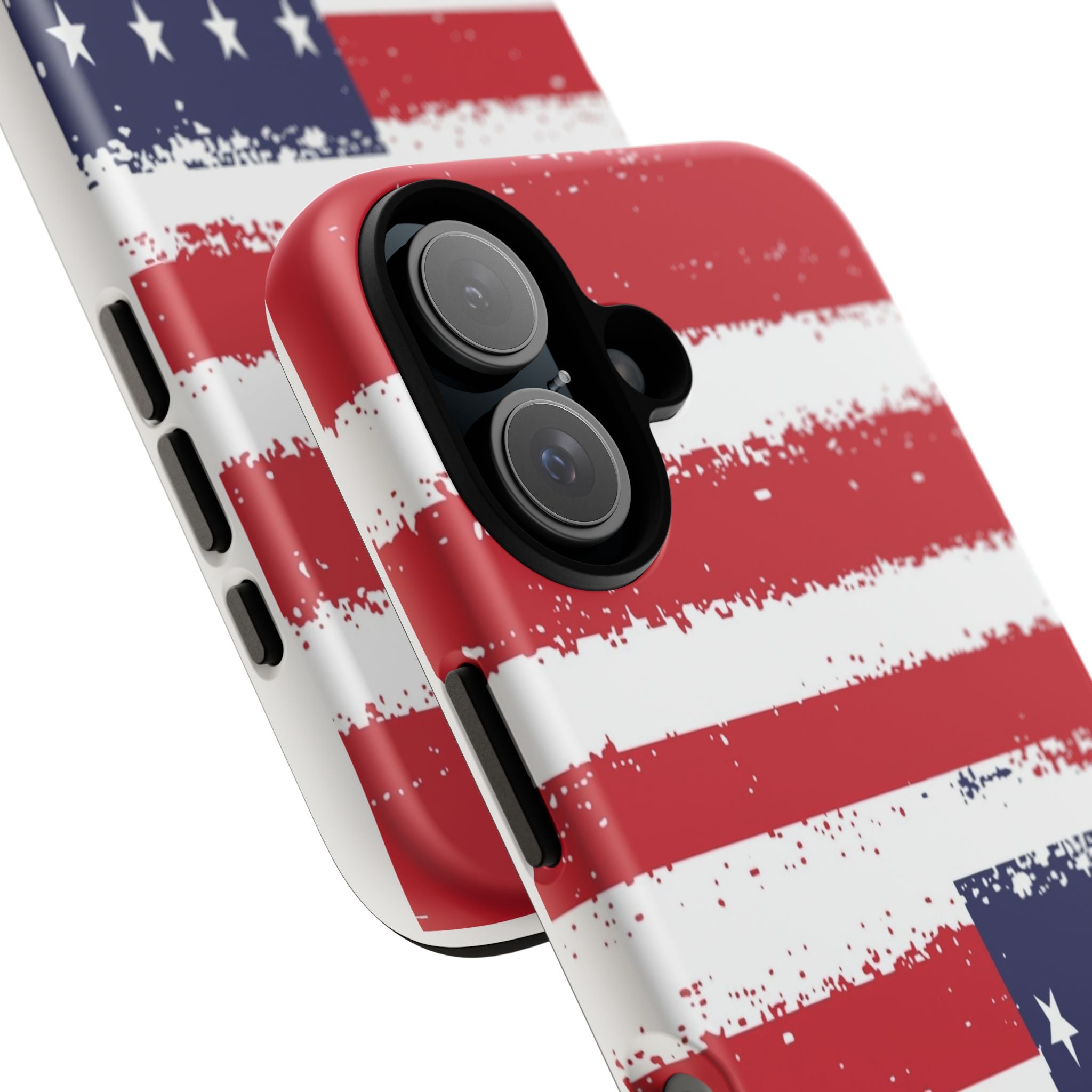 American Flag Tough Phone Case — Distressed Stars & Stripes Protective Cover