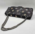 Chanel Star Attitude Flap Bag Grommet Embellished Quilted Leather Large