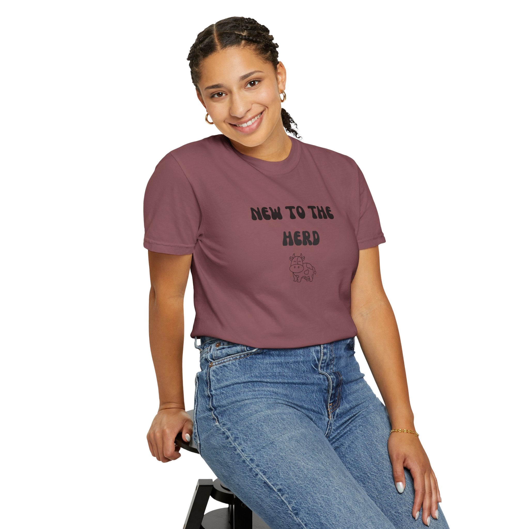 Funny New to the Herd Unisex T-shirt