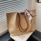 Spacious Patchwork Shoulder Bag Set
