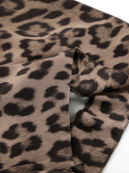 Leopard Print Maxi Skirt
