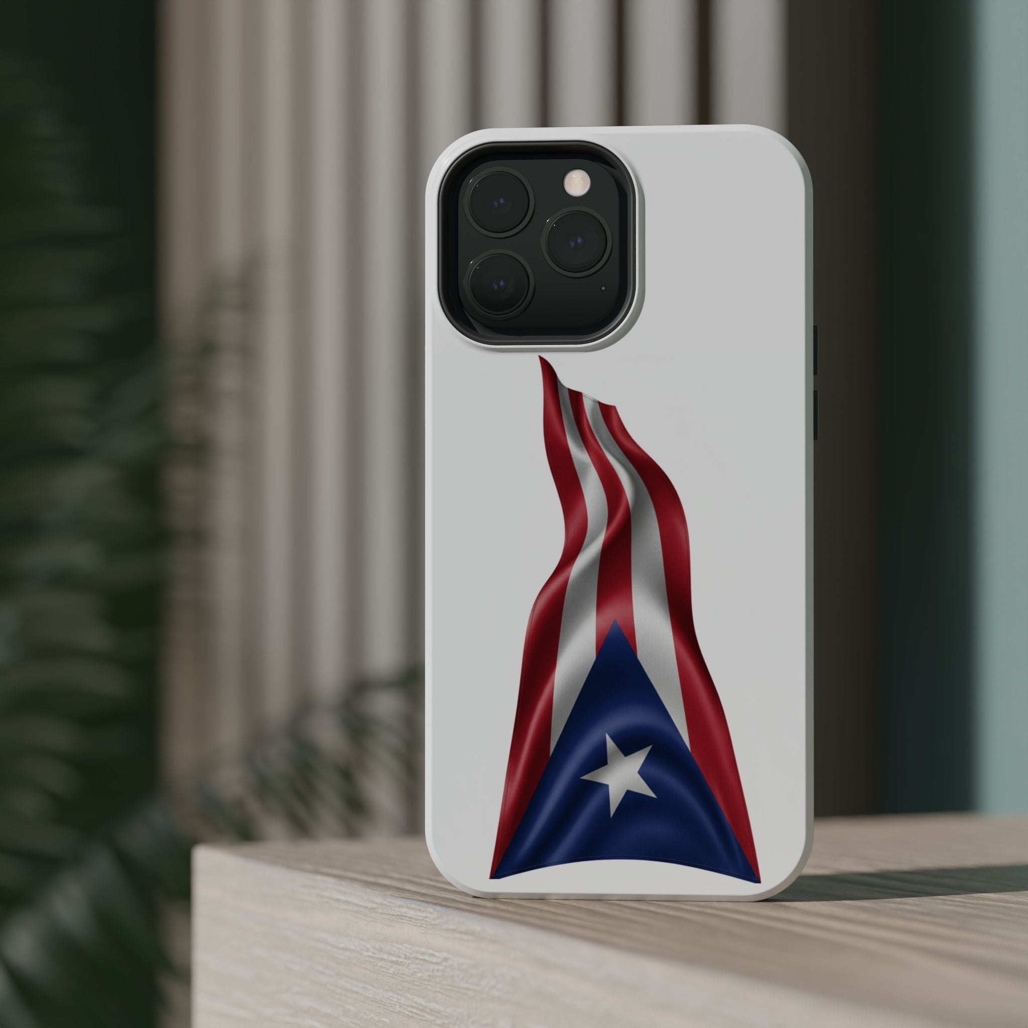 Puerto Rico Flag Magnetic Impact Resistant Phone Case
