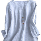 Womens Mid-length Casual Shirtversatile And Lightweight