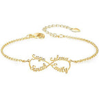 Personalized Creative Stainless Steel Custom Cut Name Bracelet