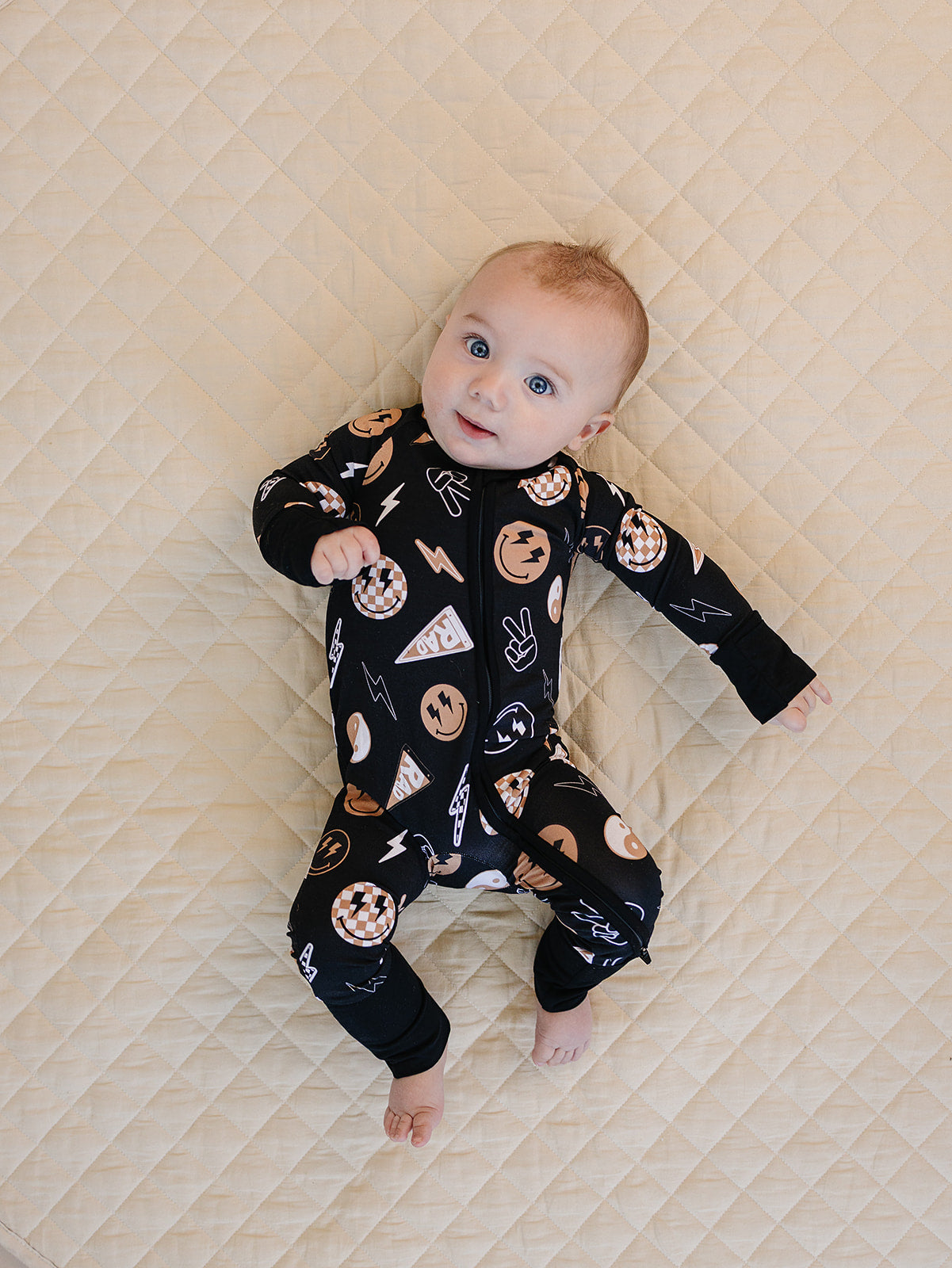Bamboo Zip Romper | Rad Vibes