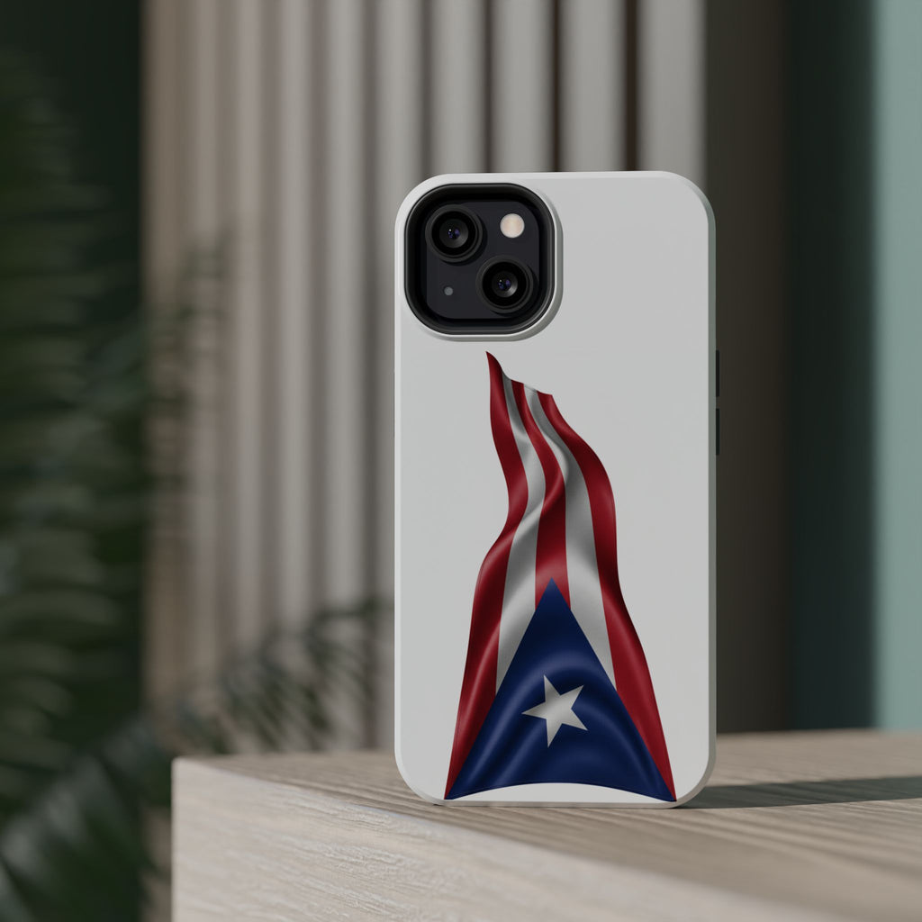 Puerto Rico Flag Magnetic Impact Resistant Phone Case