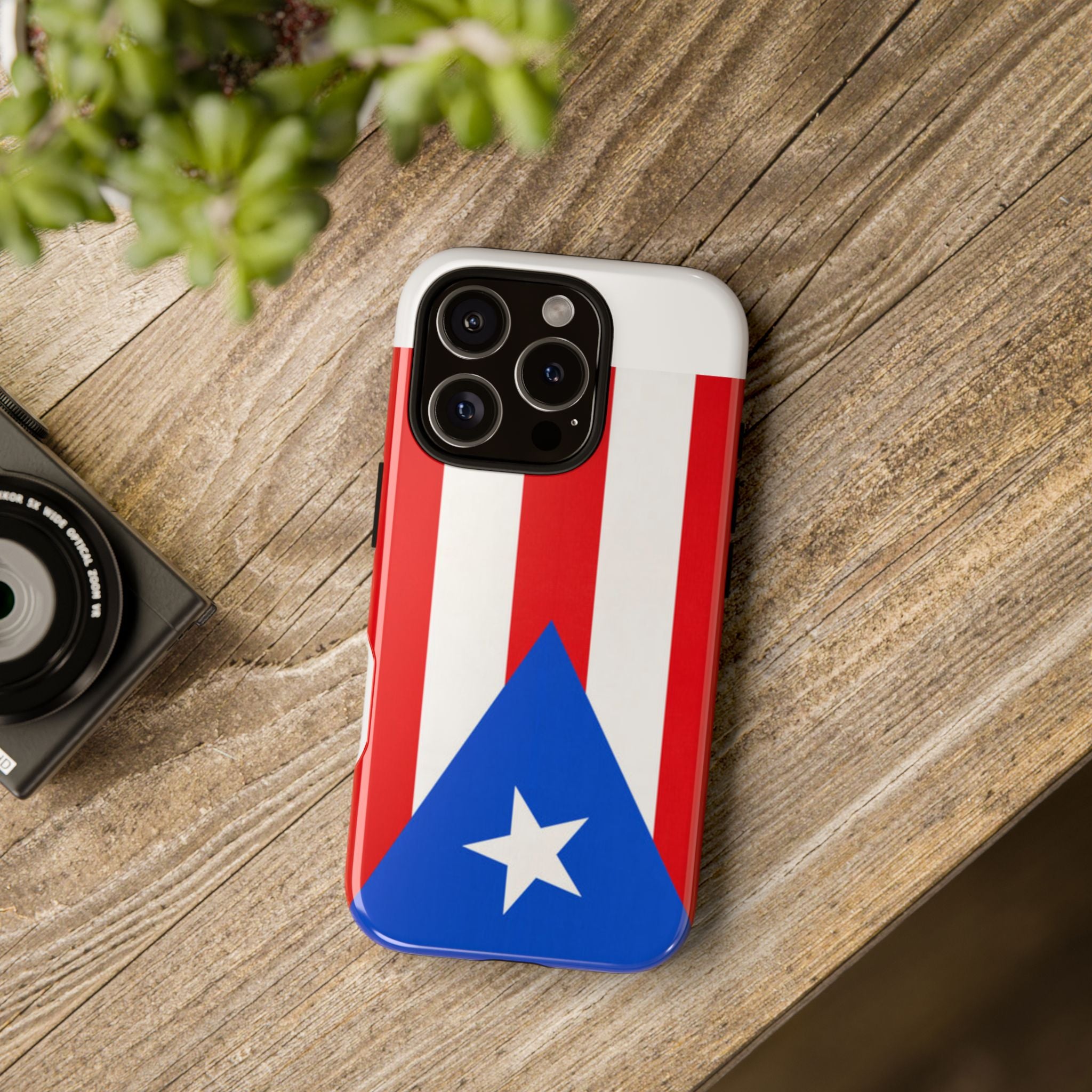 Puerto Rico Flag Tough Phone Case