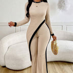 Women’s Asymmetrical Top and Pants Set