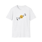 Focus Unisex Softstyle T-Shirt - Casual Wear, Motivational Gift, Inspirational Tee, Everyday Comfort, Unisex Apparel