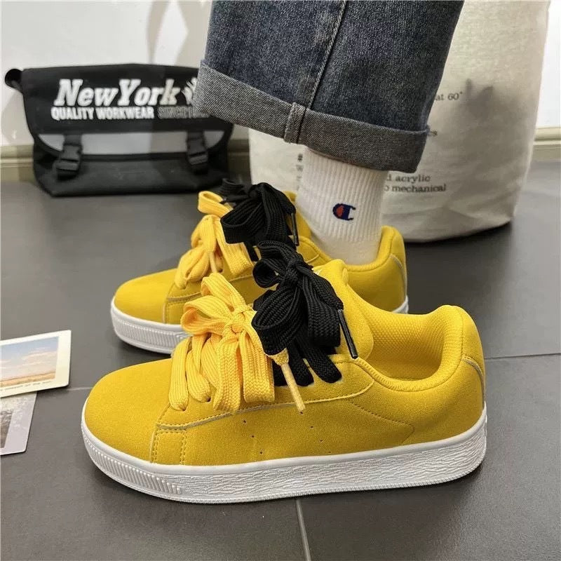 Men's Vintage Chunky Sole Retro Sneakers