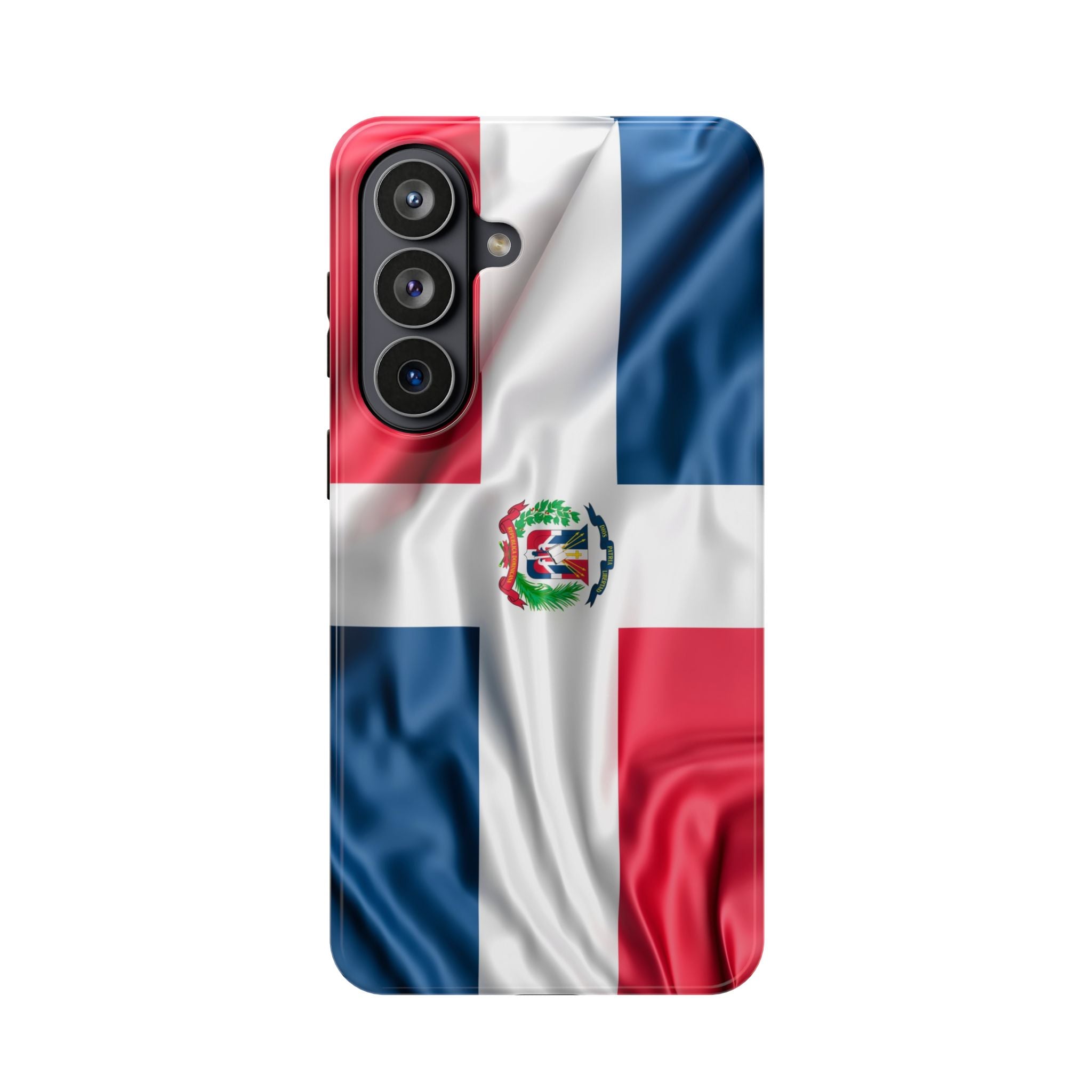 Dominican Republic Flag Magnetic Impact Resistant Phone Case