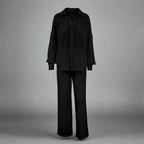 Women's Casual Solid Color Lounge Set