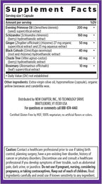 New Chapter Estrotone Menopause Supplement, 30ct Vegetarian Capsules – Herbal Hormone Balance Blend with Black Cohosh & Evening Primrose for Hot Flash Relief