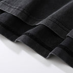 Printed Washed Distressed T-Shirt