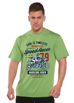 Speed Racer Spun Bamboo® Men's Bamboo Viscose/Organic Cotton Short Sleeve Graphic T-Shirt