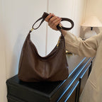 PU Leather Crossbody Bag with Adjustable Strap