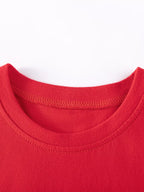 Children's Ladybug Print Ruffle Sleeve Dress