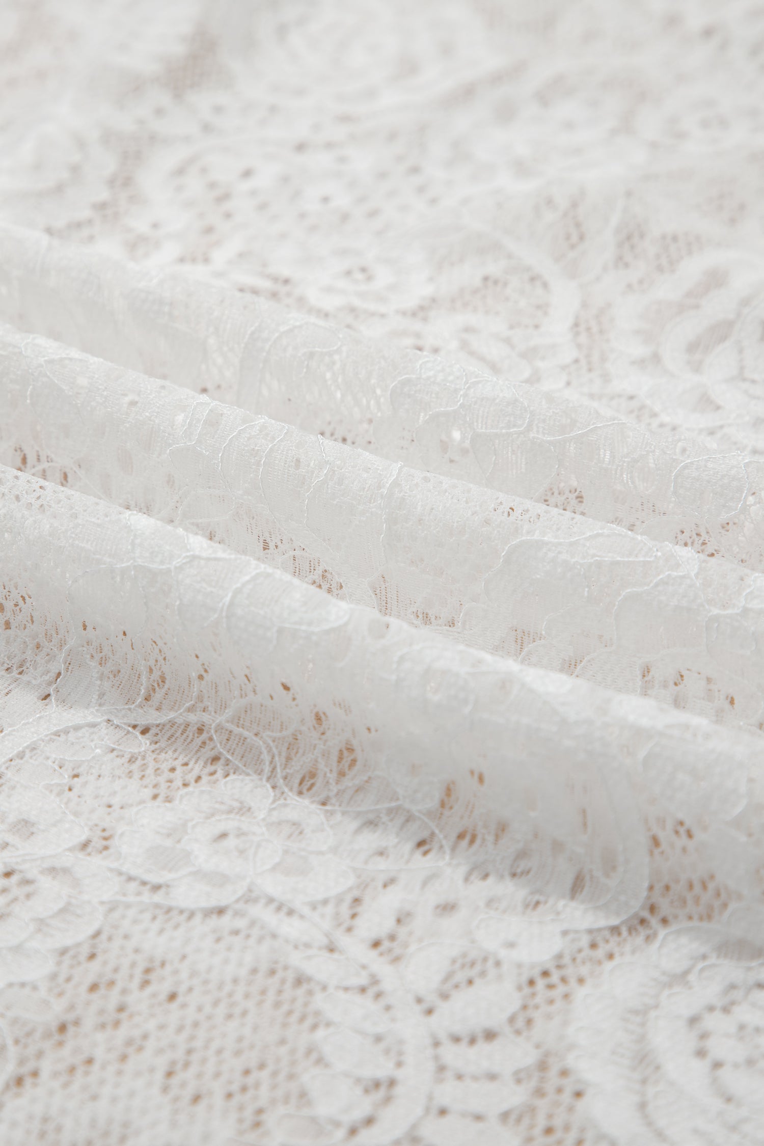 Maxine Lace Overlay Long Dress