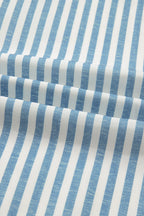 Livia Striped Patchwork Casual PLUS Shirt