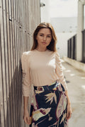 MODAL RUCHED T SHIRT