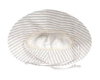 Wide Brim Kids Linen Sun Hat – Breathable UV Protection Toddler Bucket Hat - Baileys