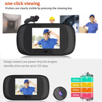 DD1S 2.8 inch Screen 1.0MP Smart Electronic Peephole Doorbell