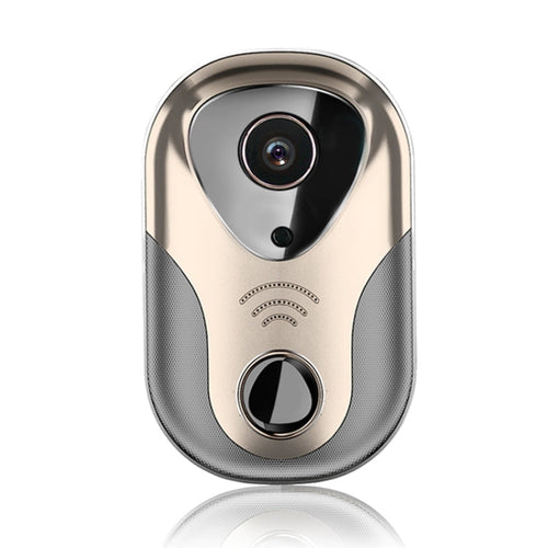 163Eye L1-NJ Smart Visual WIFI 1.3MP Network HD Intercom Doorbell , Support Micro SD Card  & Night Vision(Gold)