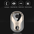 163Eye L1-NJ Smart Visual WIFI 1.3MP Network HD Intercom Doorbell , Support Micro SD Card  & Night Vision(Gold)
