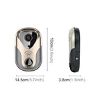 163Eye L1-NJ Smart Visual WIFI 1.3MP Network HD Intercom Doorbell , Support Micro SD Card  & Night Vision(Gold)