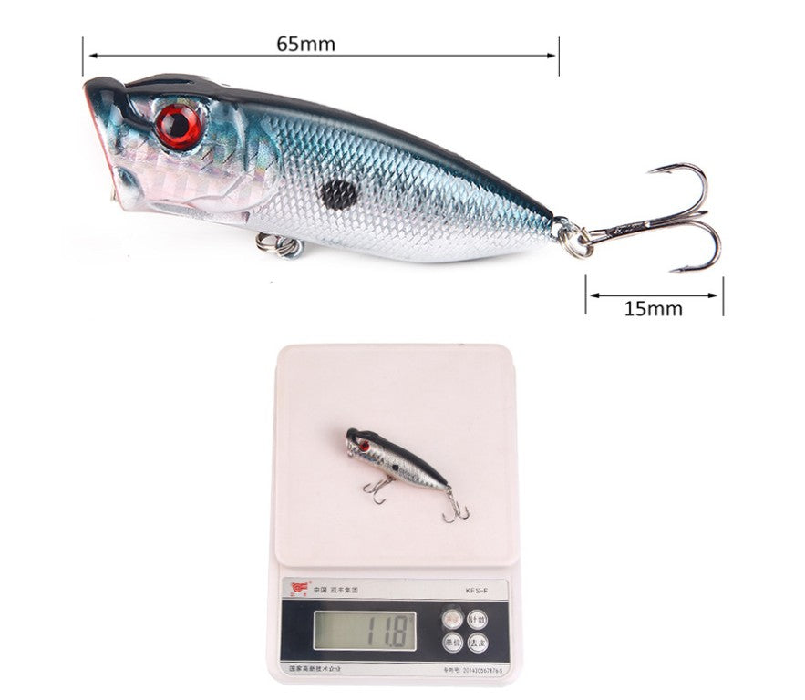 5pcs/set 5 Colored Fishing Lures