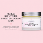 Organic AHA Face Mask – Renewing Treatment for Exfoliation & Glow