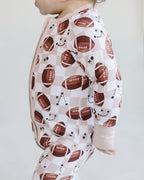 Bamboo Zip Romper | Game Day