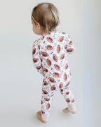Bamboo Zip Romper | Game Day