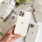 iPhone Silicone Case (Antique White)