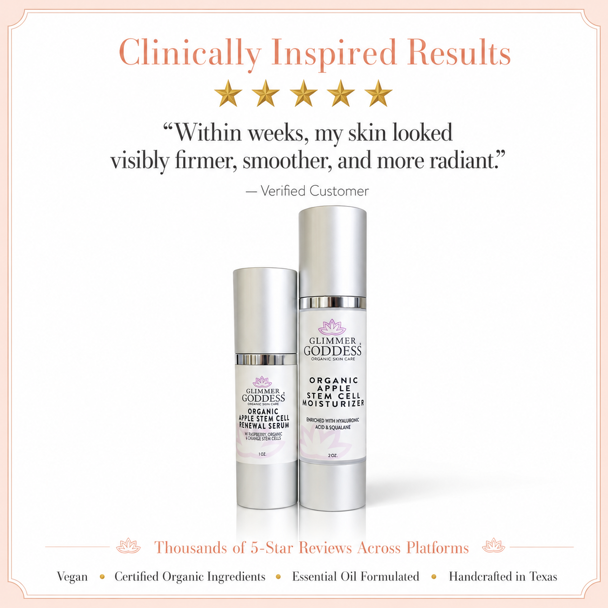 Cellular Renewal Duo – Apple Stem Cell Serum + Moisturizer