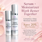 Cellular Renewal Duo – Apple Stem Cell Serum + Moisturizer