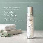 Organic Hair Shine Spray – Frizz Control & Hydrating