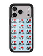 I Heart Me | Blue iPhone Case