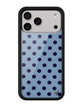 Polka Dot | Blue and Navy Blue iPhone Case