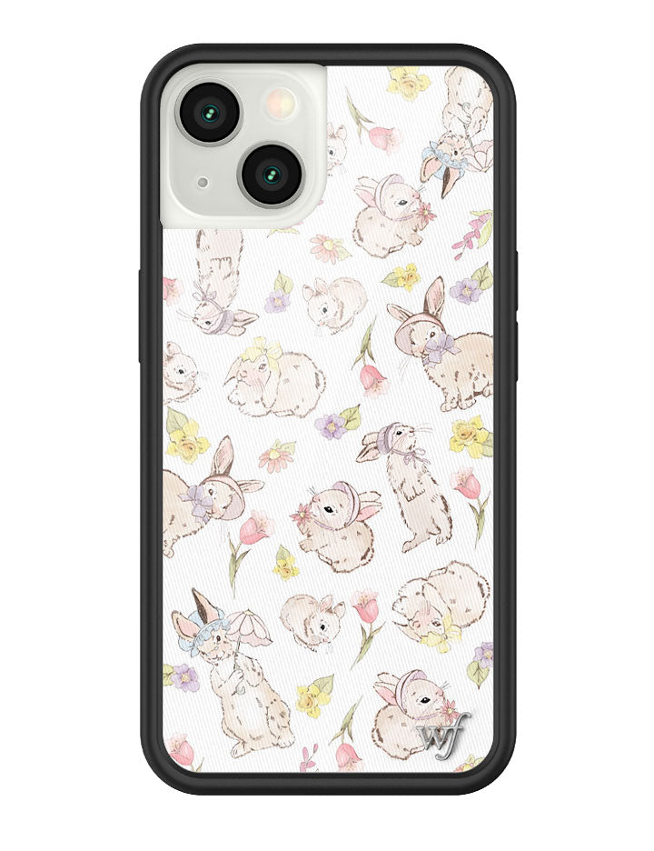 Bunnies in Bonnets iPhone Case