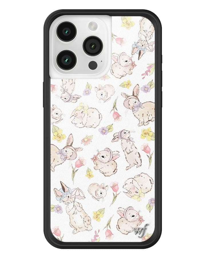 Bunnies in Bonnets iPhone Case